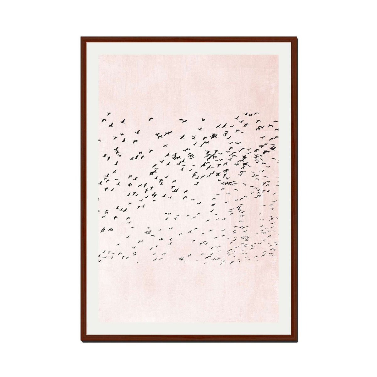 Rosewood Curve Bird Wall Art Print — gallery image 63