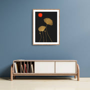 Wickham Curve Poppy Wall Art Print — gallery image 10