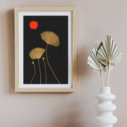 Wickham Curve Poppy Wall Art Print — gallery image 9