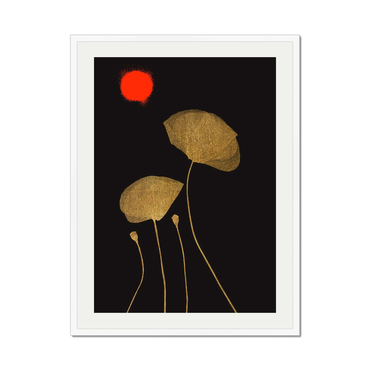 Wickham Curve Poppy Wall Art Print — gallery image 52