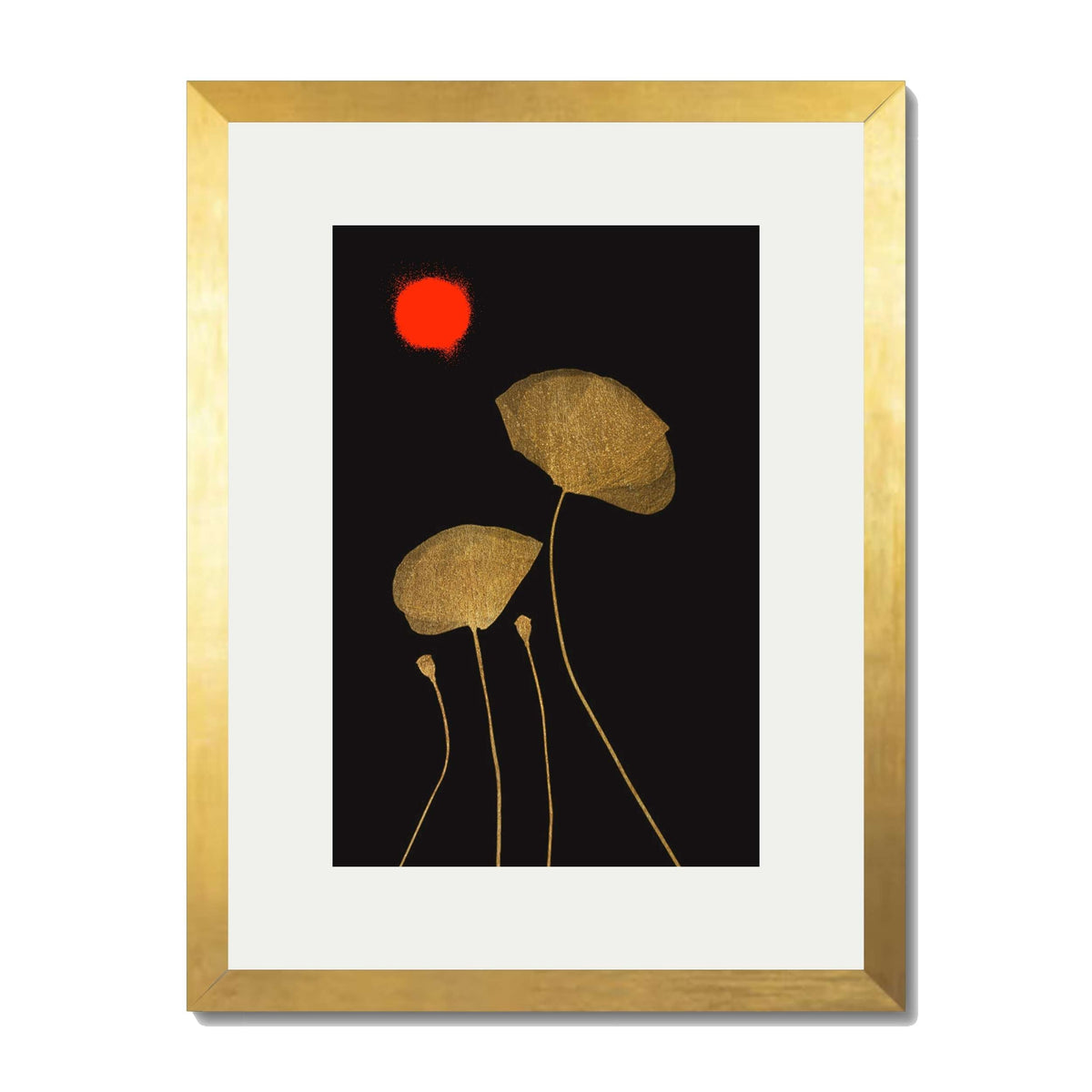 Wickham Curve Poppy Wall Art Print — gallery image 38