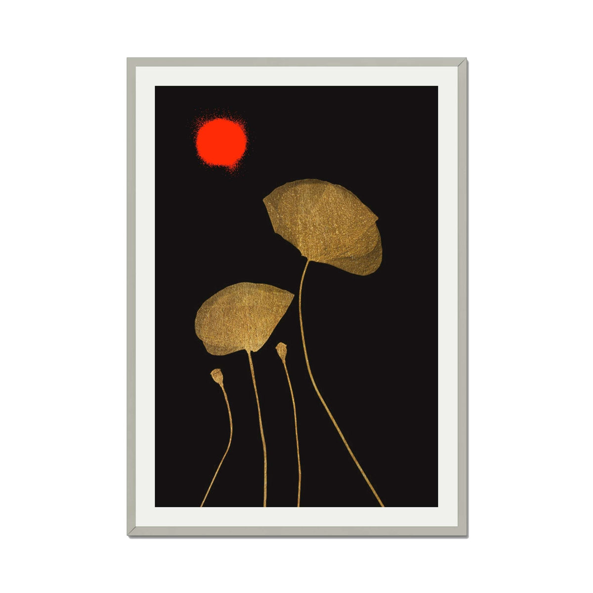 Wickham Curve Poppy Wall Art Print — gallery image 41