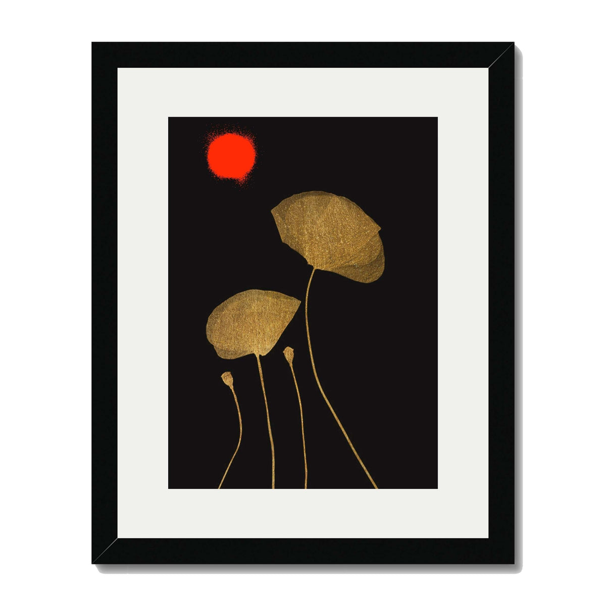 Wickham Curve Poppy Wall Art Print — gallery image 20