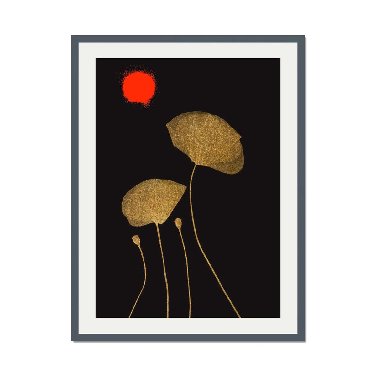 Wickham Curve Poppy Wall Art Print — gallery image 36