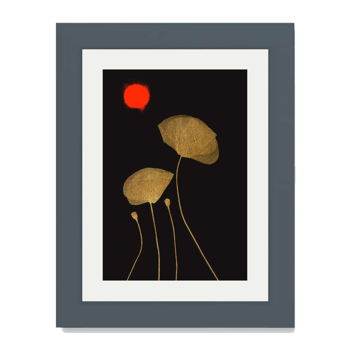 Wickham Curve Poppy Wall Art Print — gallery image 29