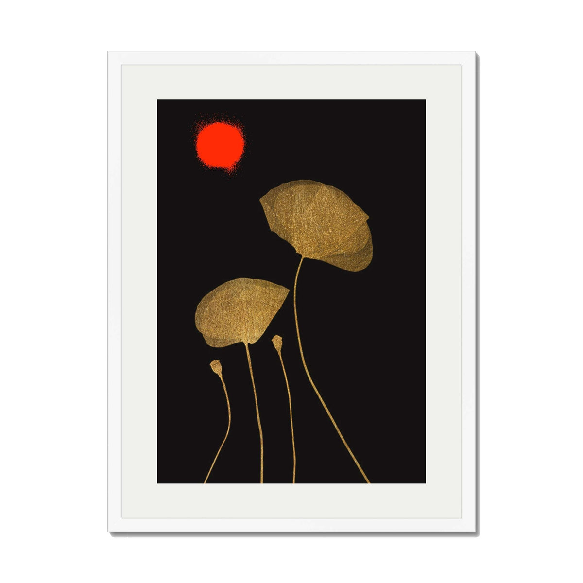 Wickham Curve Poppy Wall Art Print — gallery image 51
