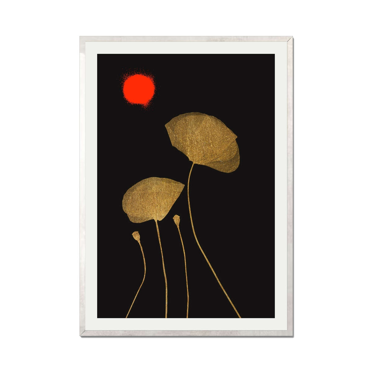 Wickham Curve Poppy Wall Art Print — gallery image 49