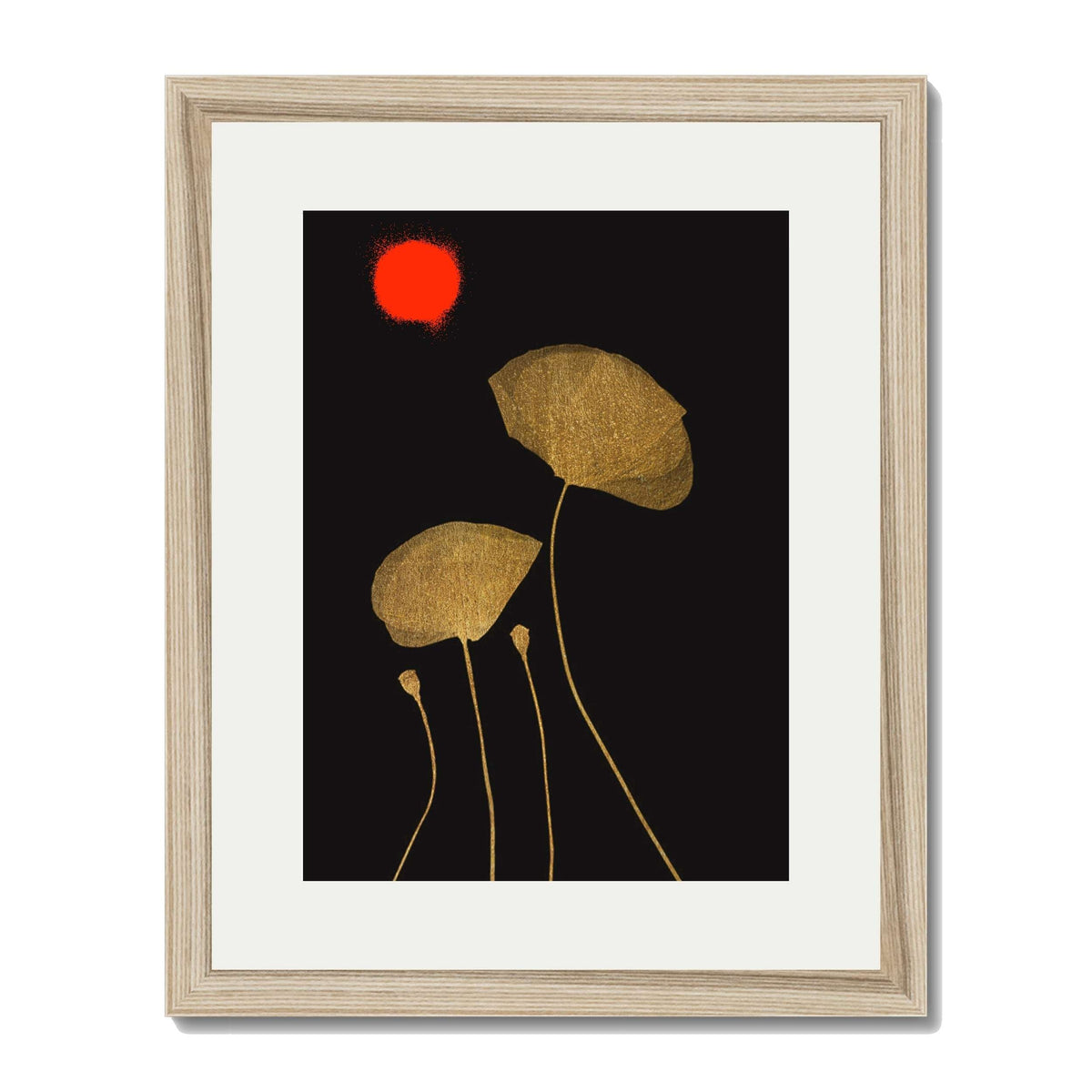 Wickham Curve Poppy Wall Art Print — gallery image 42