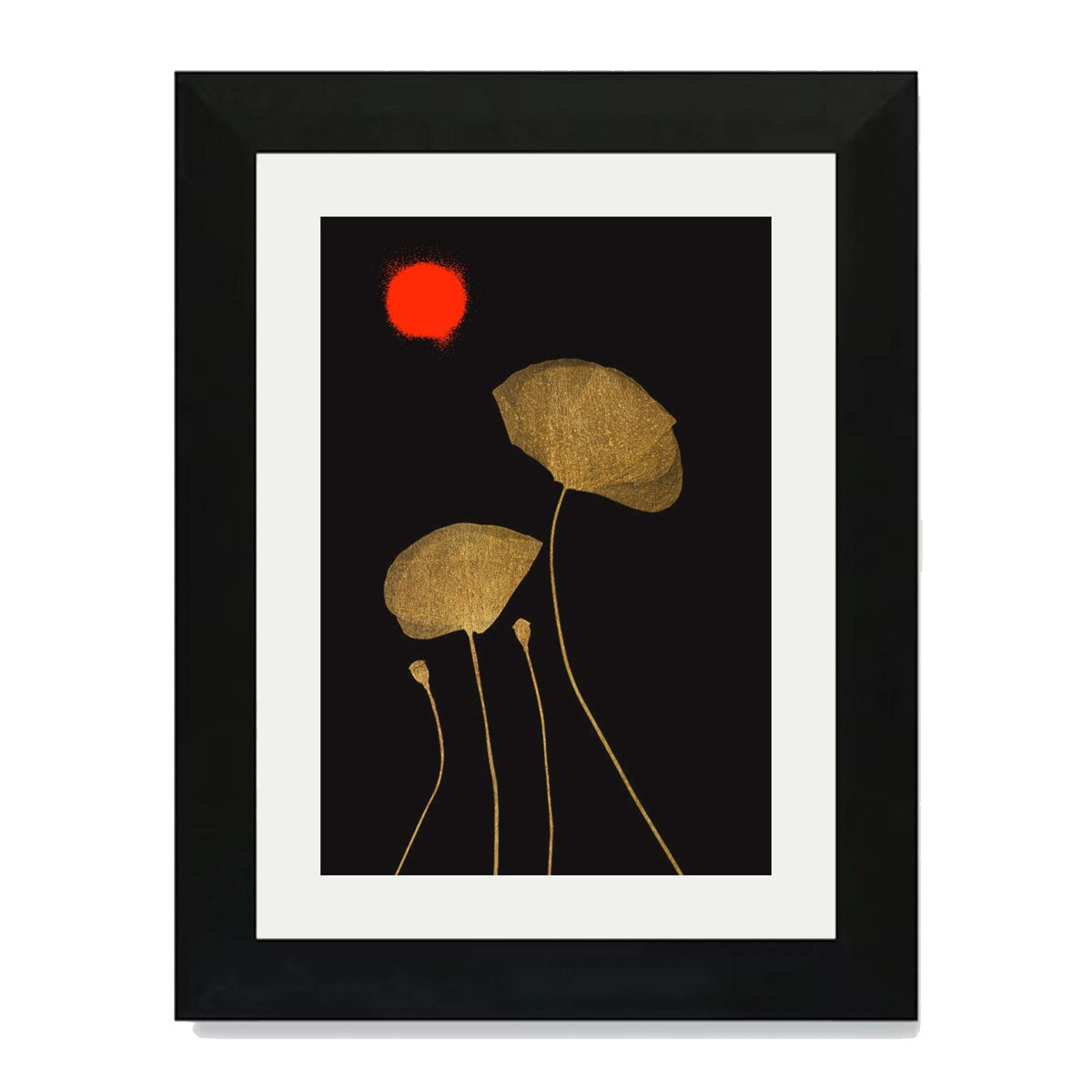 Wickham Curve Poppy Wall Art Print — gallery image 35