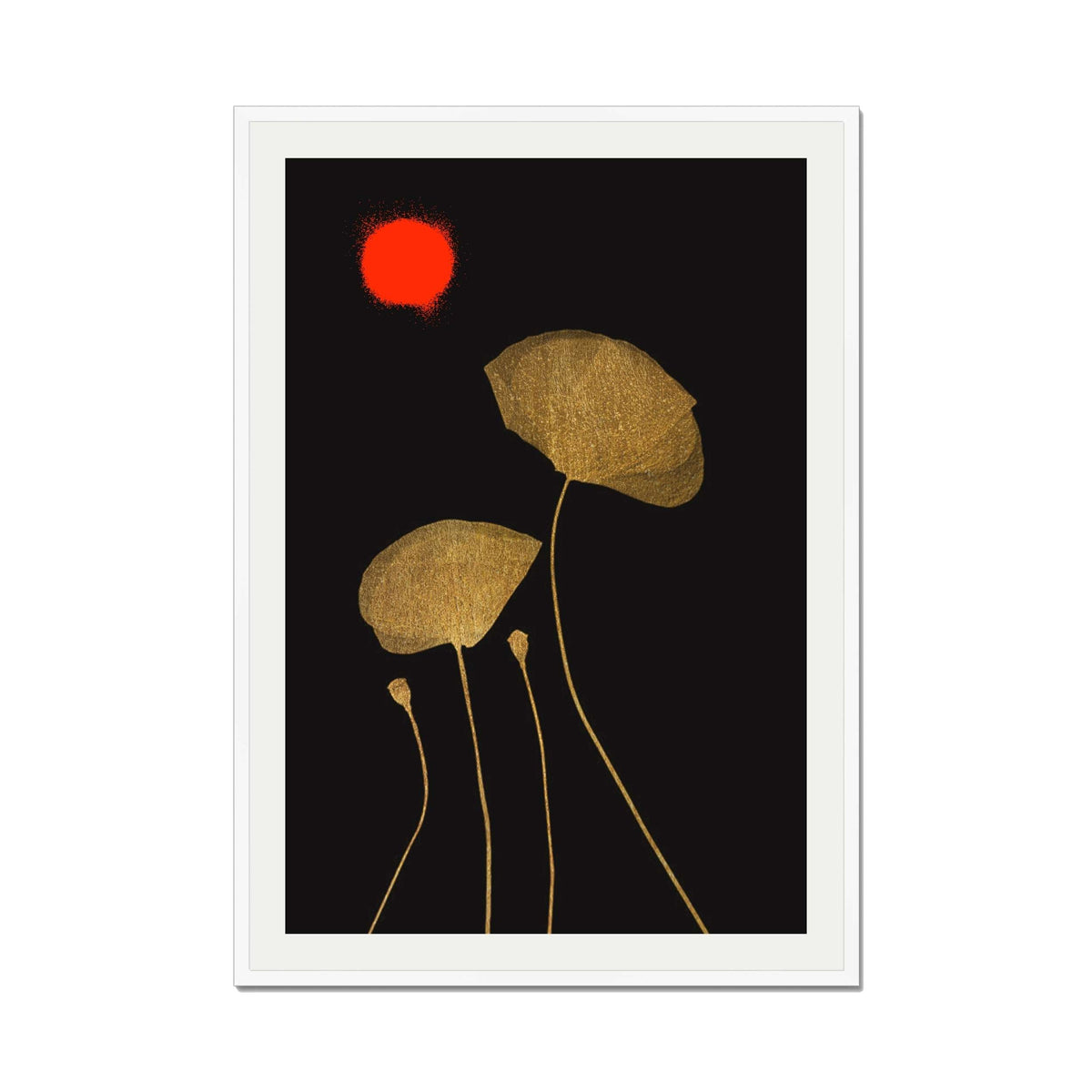 Wickham Curve Poppy Wall Art Print — gallery image 53