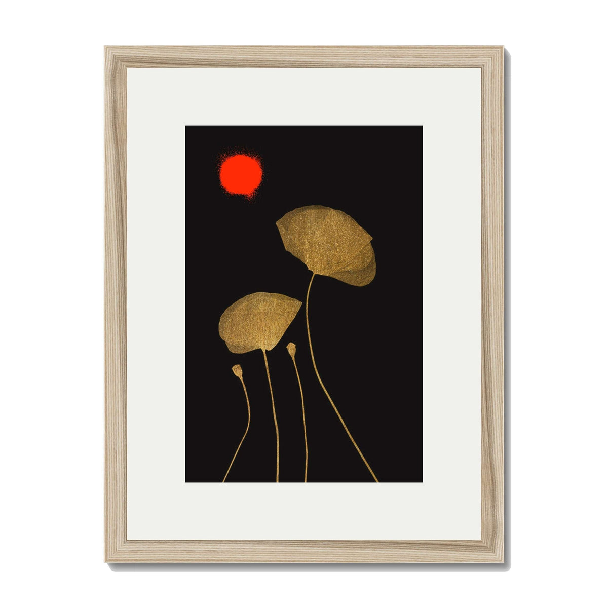 Wickham Curve Poppy Wall Art Print — gallery image 43