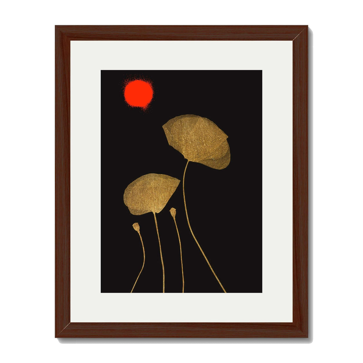 Wickham Curve Poppy Wall Art Print — gallery image 55