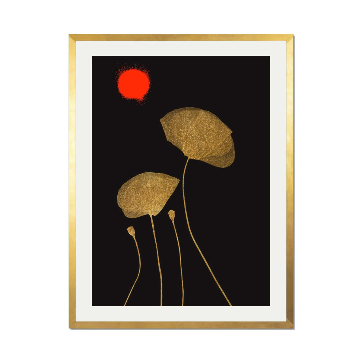 Wickham Curve Poppy Wall Art Print — gallery image 61