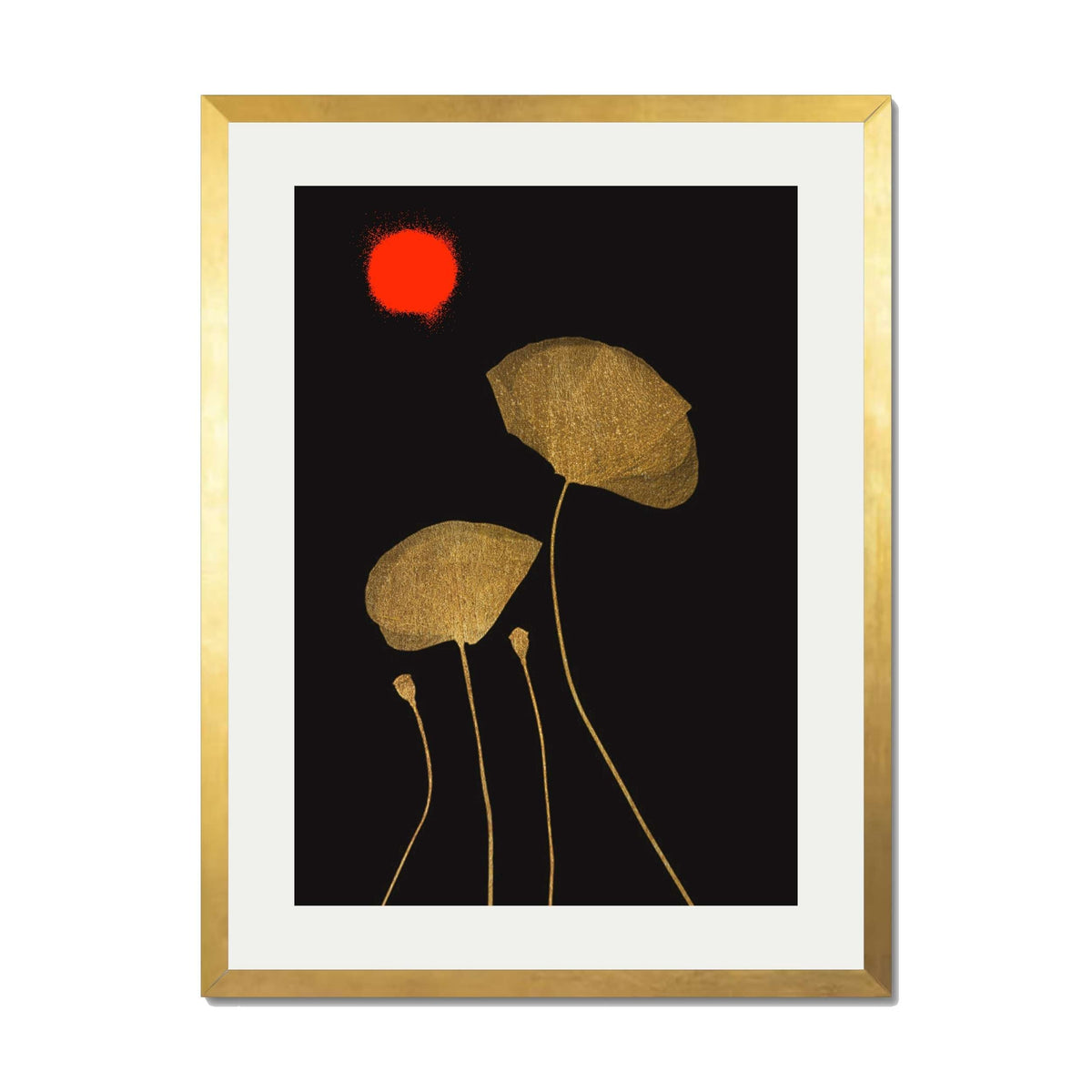 Wickham Curve Poppy Wall Art Print — gallery image 60