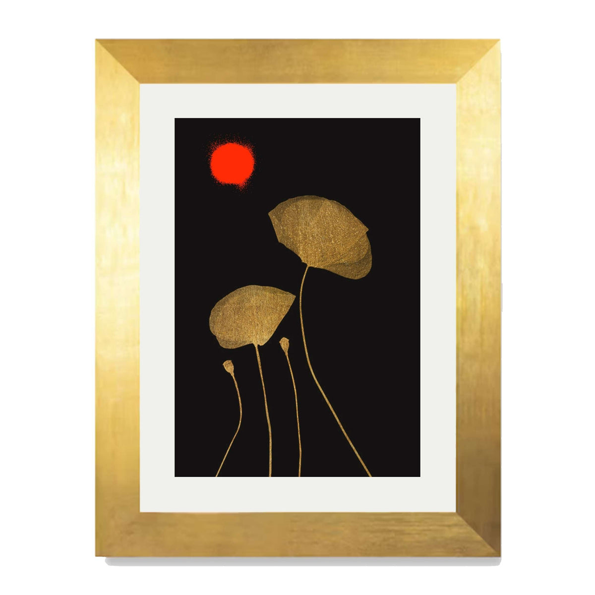 Wickham Curve Poppy Wall Art Print — gallery image 33