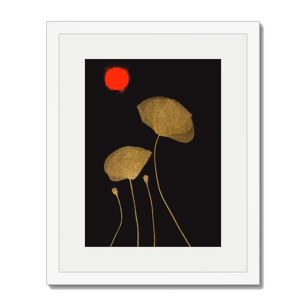 Wickham Curve Poppy Wall Art Print — gallery image 28