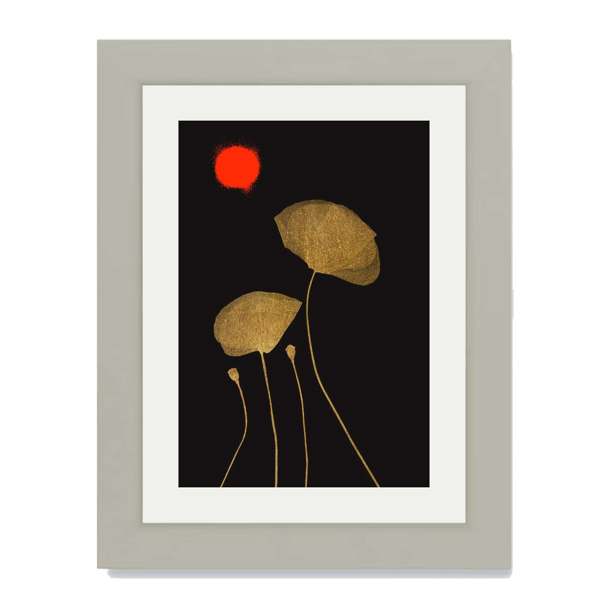 Wickham Curve Poppy Wall Art Print — gallery image 63