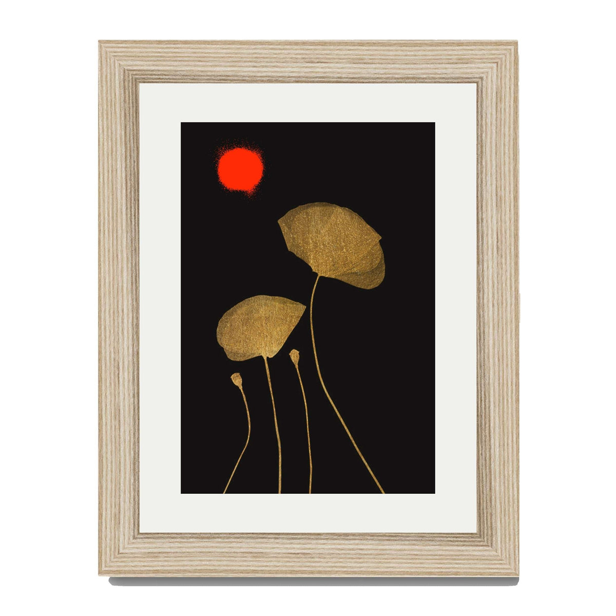 Wickham Curve Poppy Wall Art Print — gallery image 25