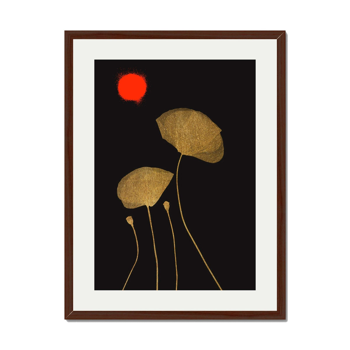 Wickham Curve Poppy Wall Art Print — gallery image 57