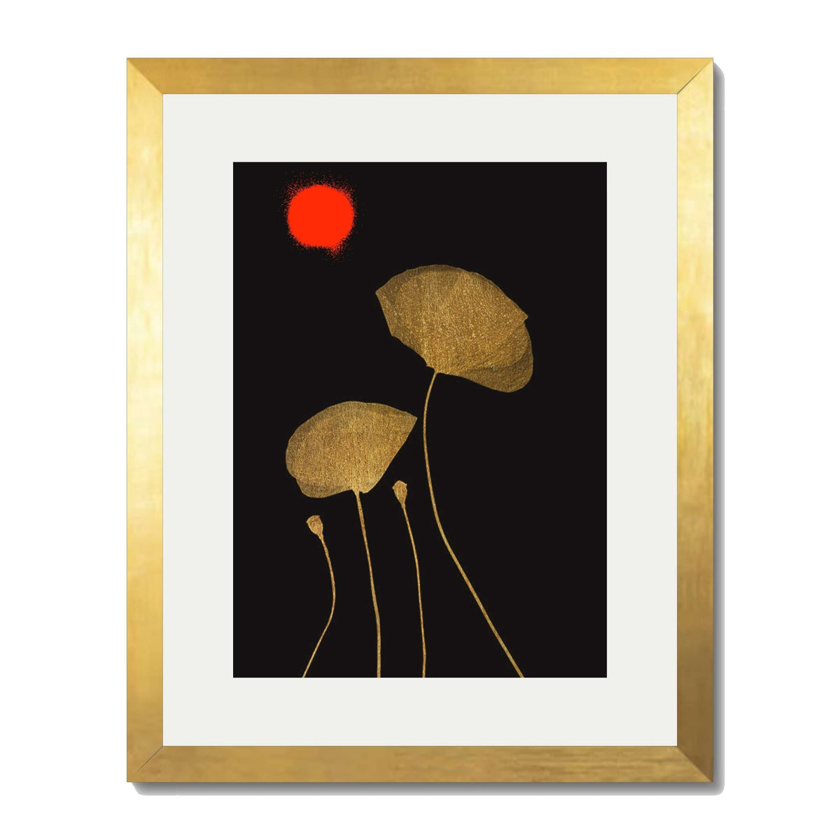Wickham Curve Poppy Wall Art Print — gallery image 59