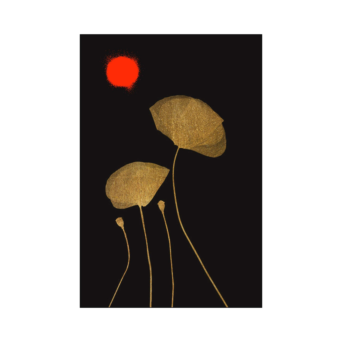 Wickham Curve Poppy Wall Art Print — gallery image 68