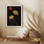 Wickham Curve Poppy Wall Art Print — gallery image 5
