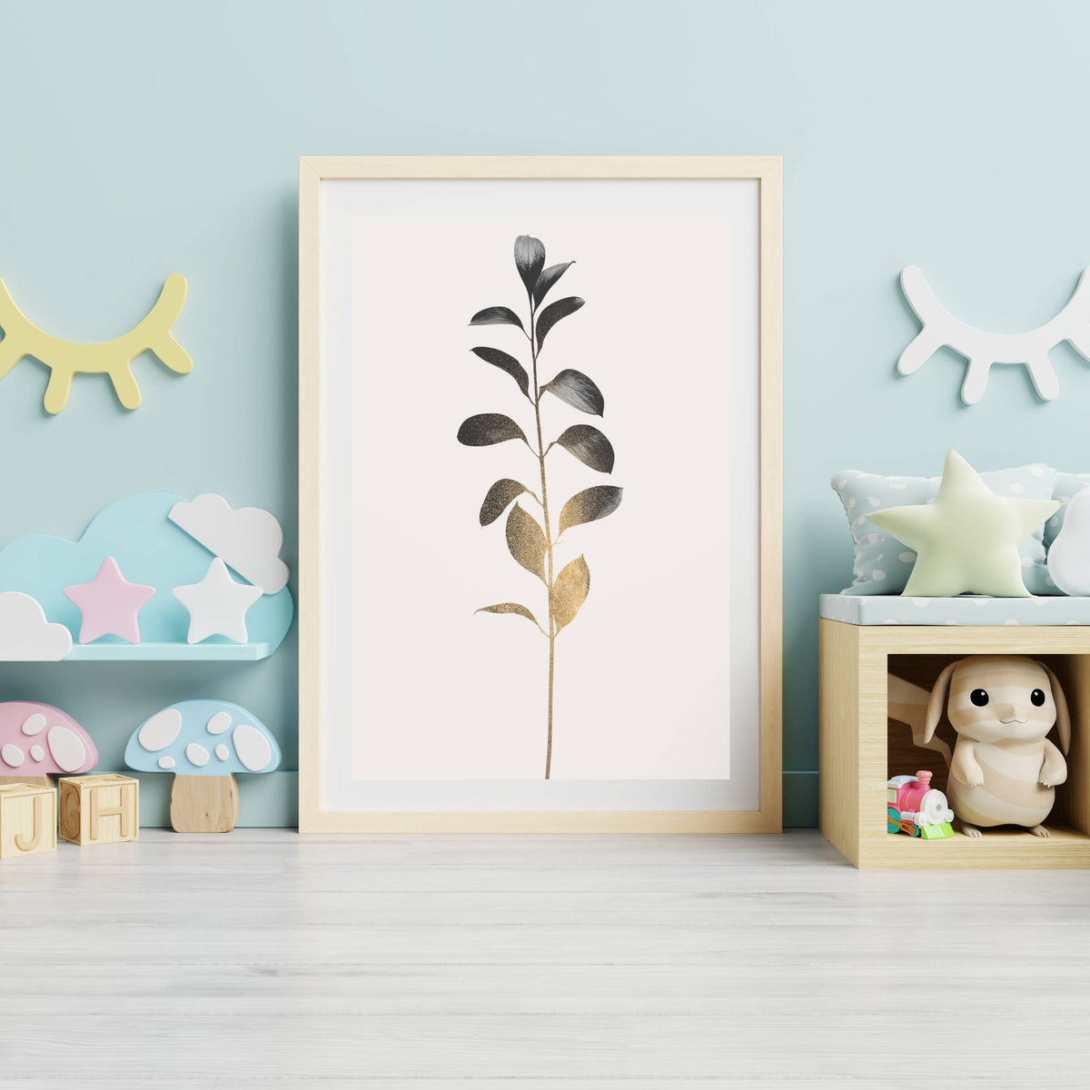 Willoughby Curve Botanical Wall Art Print — gallery image 16
