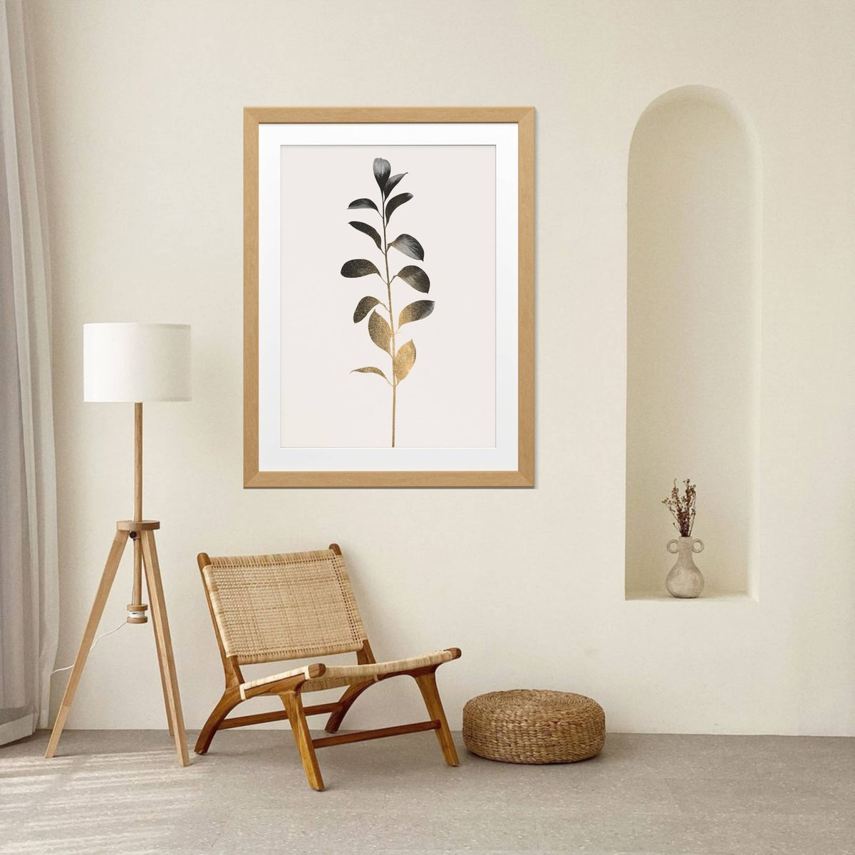 Willoughby Curve Botanical Wall Art Print — gallery image 18