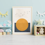 Fairford Curve Bird Wall Art Print — gallery image 3