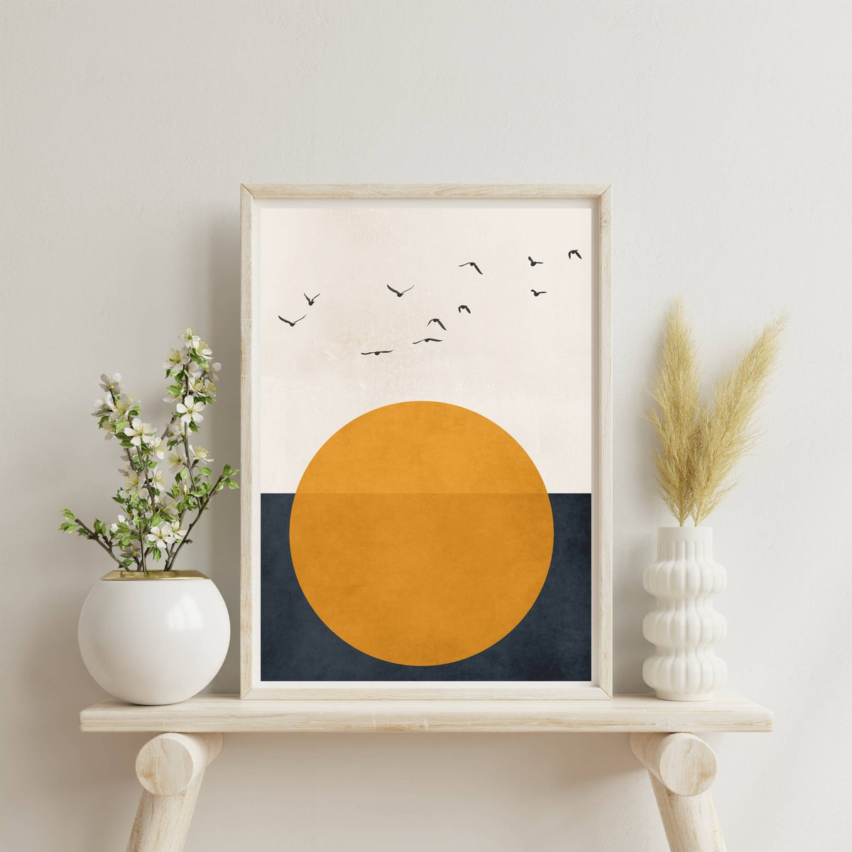 Fairford Curve Bird Wall Art Print — gallery image 5