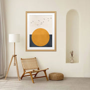 Fairford Curve Bird Wall Art Print — gallery image 4