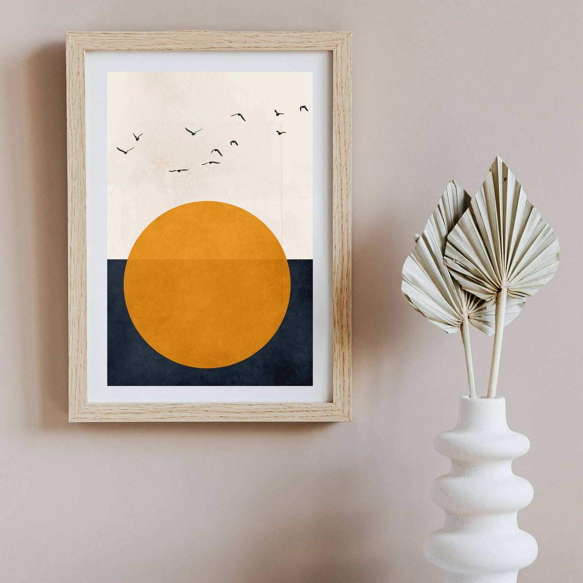 Fairford Curve Bird Wall Art Print — gallery image 2