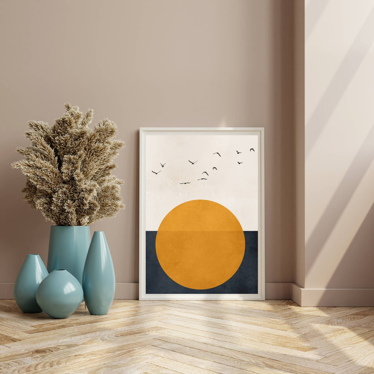Fairford Curve Bird Wall Art Print — gallery image 6