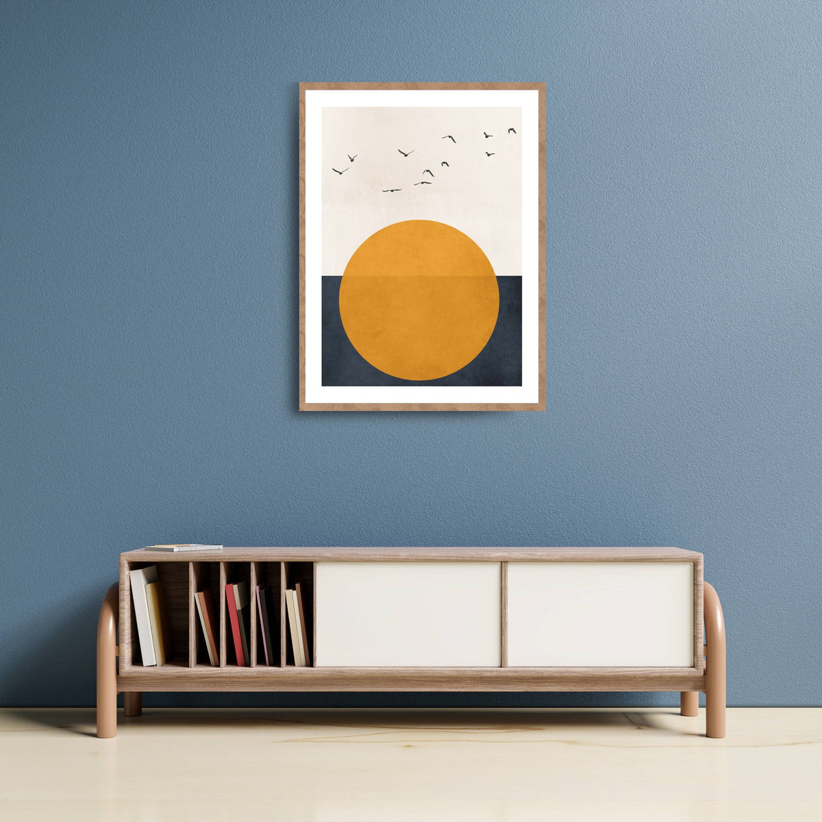 Fairford Curve Bird Wall Art Print — gallery image 7