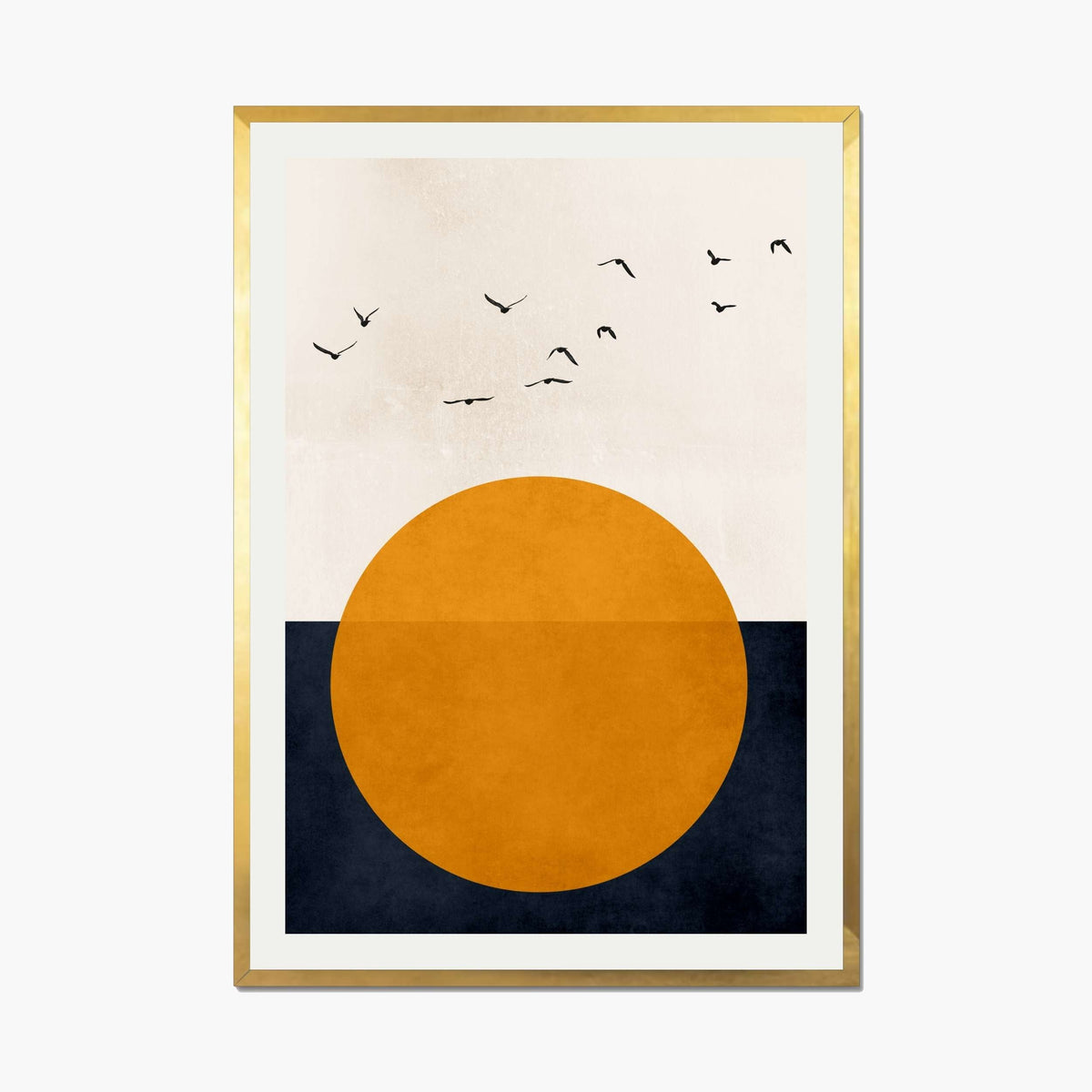 Fairford Curve Bird Wall Art Print — gallery image 1