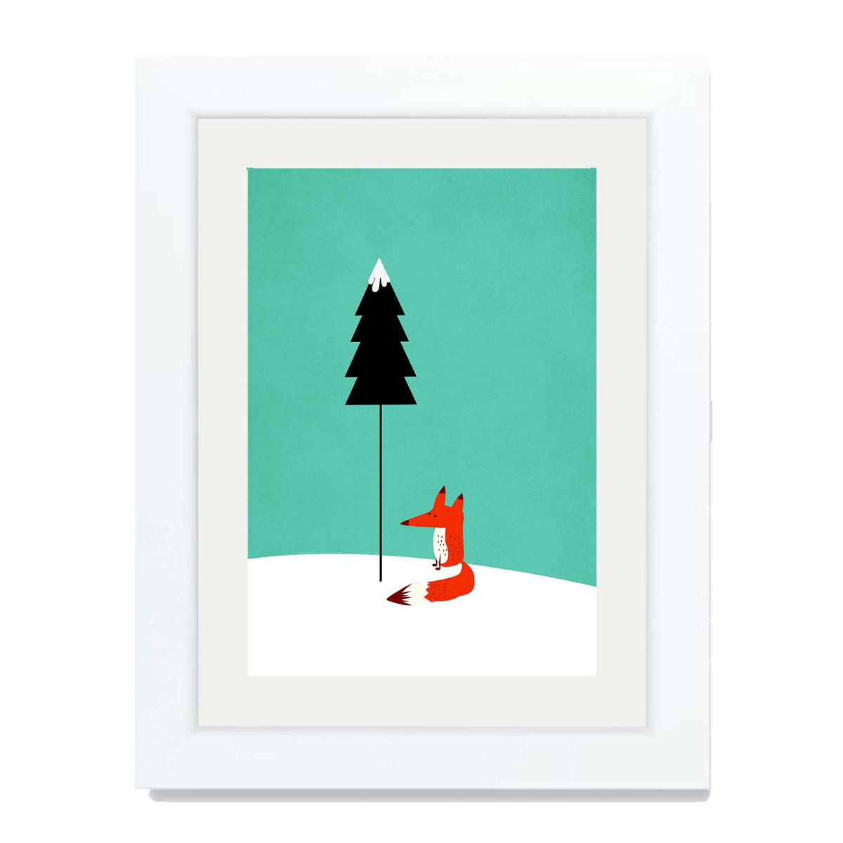 Acorn Curve Forest Wall Art Print — gallery image 51