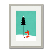 Acorn Curve Forest Wall Art Print — gallery image 42