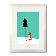 Acorn Curve Forest Wall Art Print — gallery image 47
