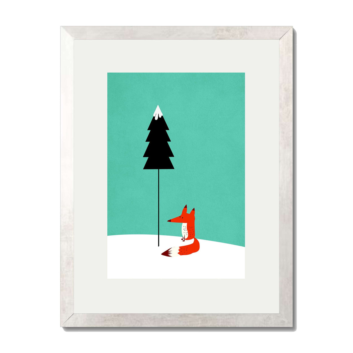 Acorn Curve Forest Wall Art Print — gallery image 47