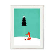 Acorn Curve Forest Wall Art Print — gallery image 49