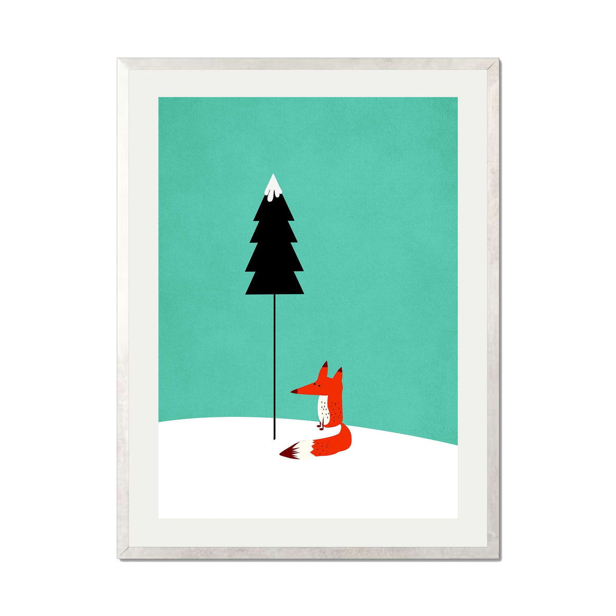 Acorn Curve Forest Wall Art Print — gallery image 49