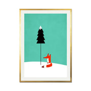 Acorn Curve Forest Wall Art Print — gallery image 41