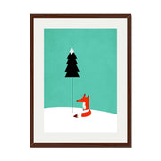 Acorn Curve Forest Wall Art Print — gallery image 29