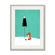 Acorn Curve Forest Wall Art Print — gallery image 43