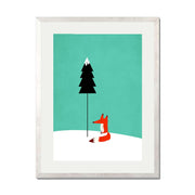 Acorn Curve Forest Wall Art Print — gallery image 48