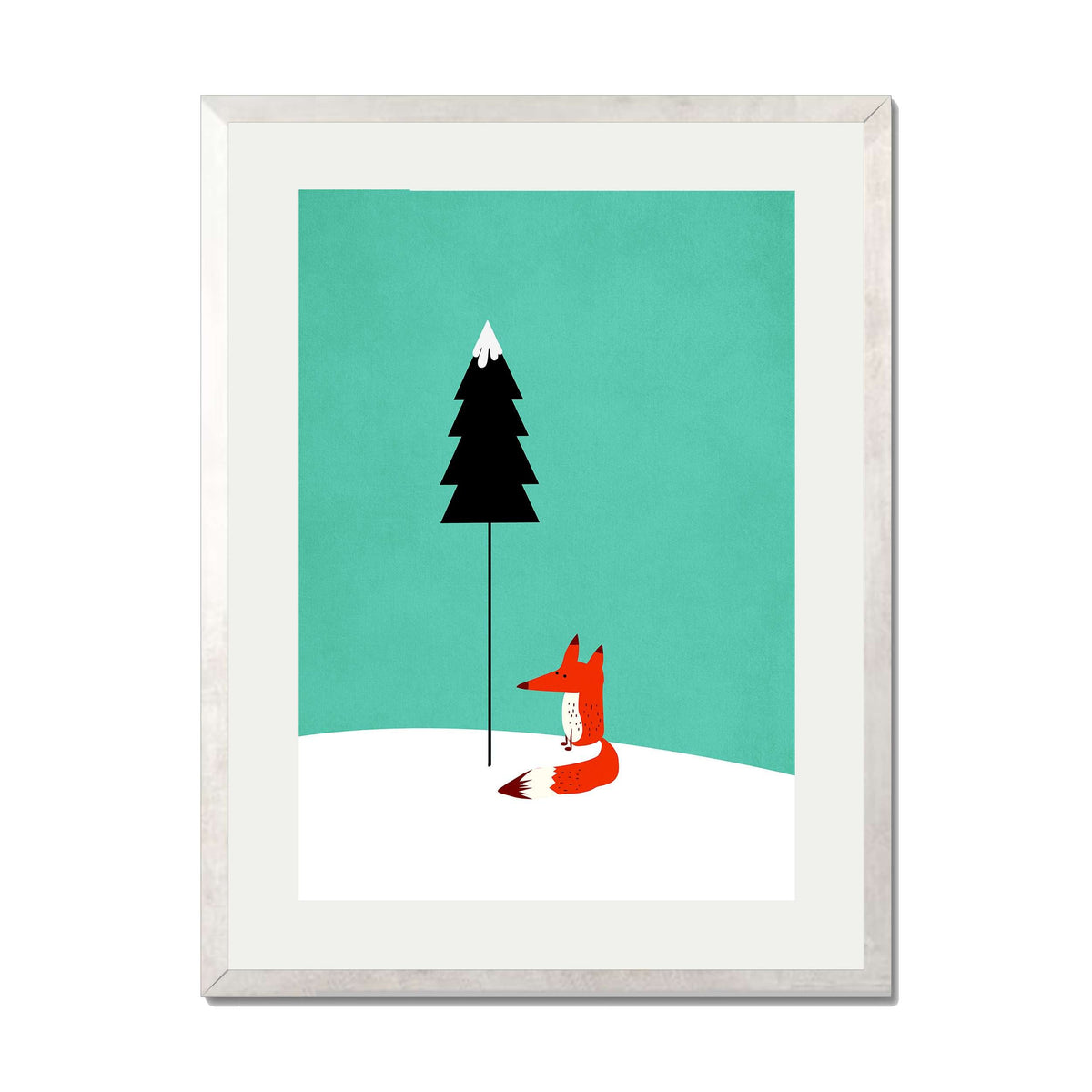 Acorn Curve Forest Wall Art Print — gallery image 48