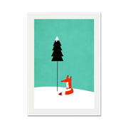 Acorn Curve Forest Wall Art Print — gallery image 56