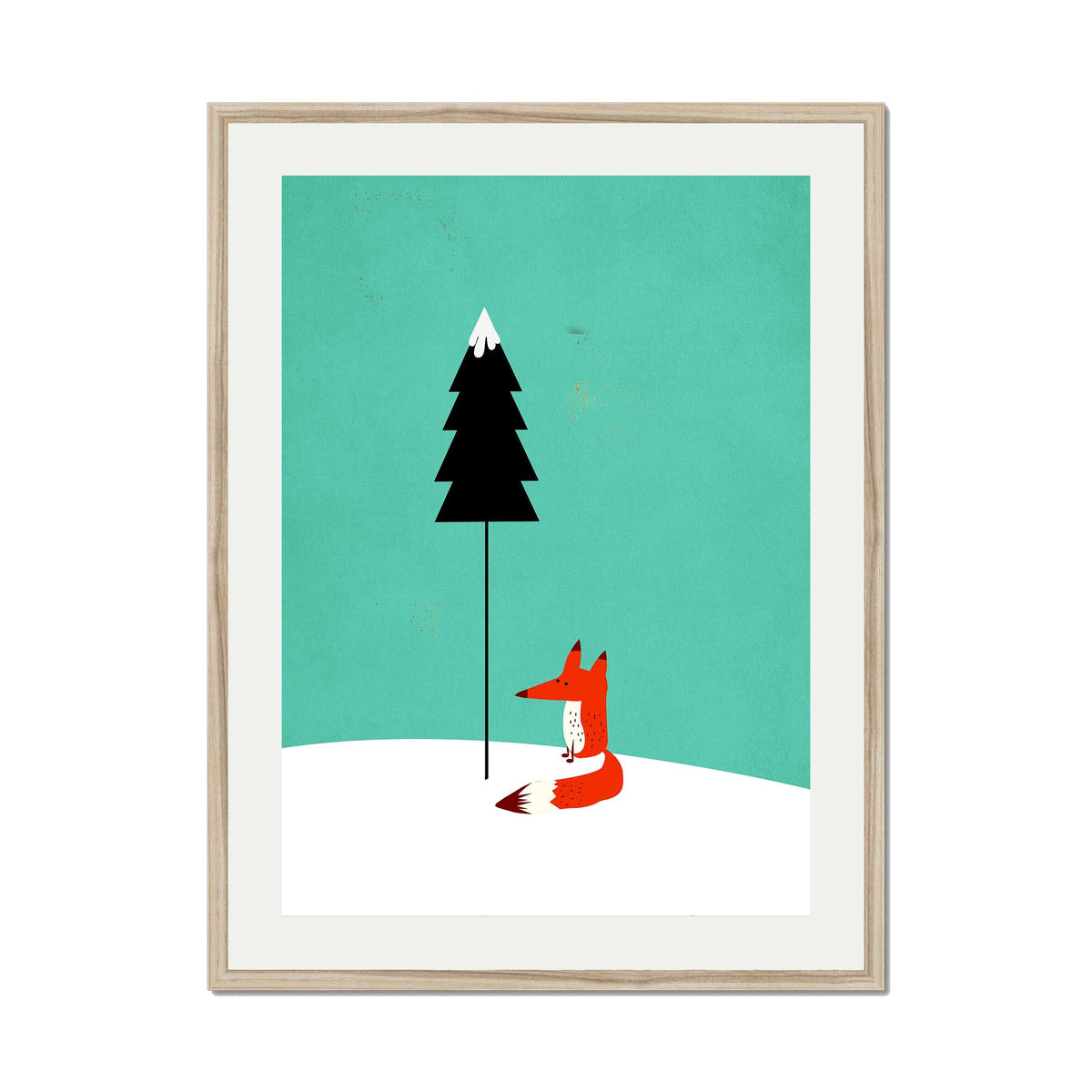 Acorn Curve Forest Wall Art Print — gallery image 44