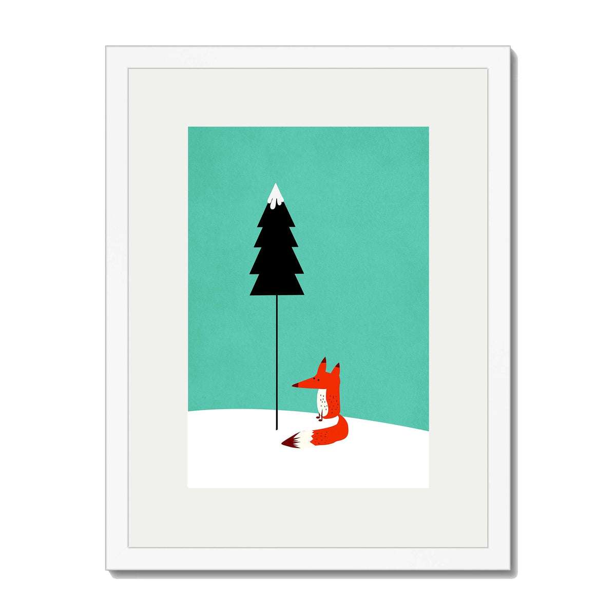 Acorn Curve Forest Wall Art Print — gallery image 53