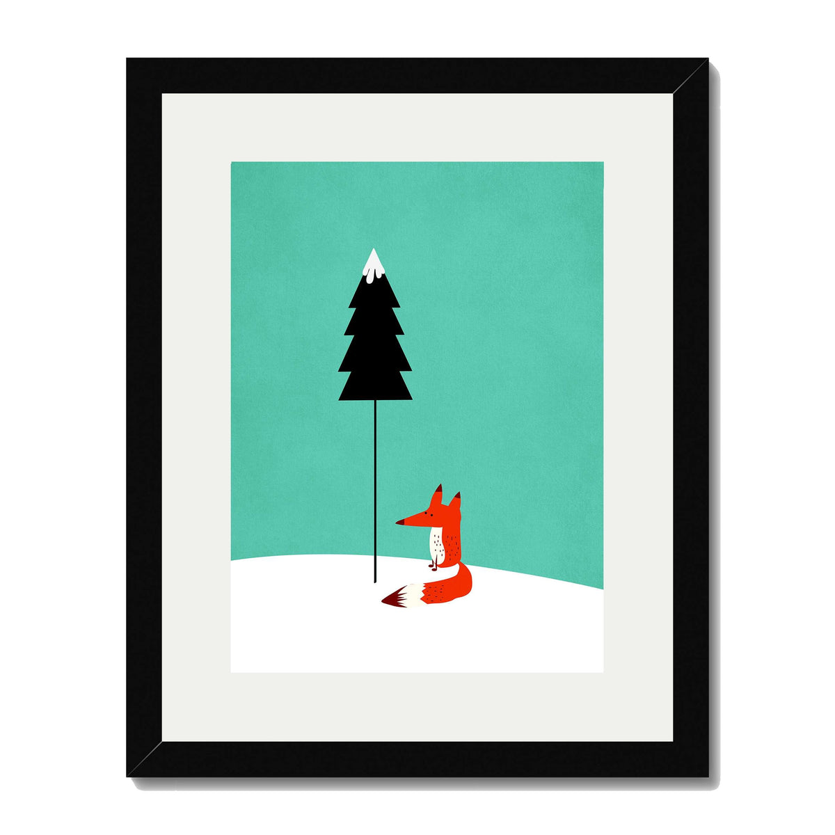 Acorn Curve Forest Wall Art Print — gallery image 18